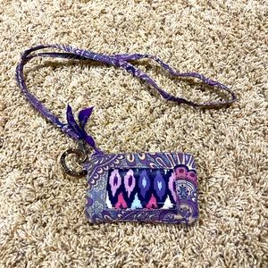 Vera Bradley Purple Lanyard